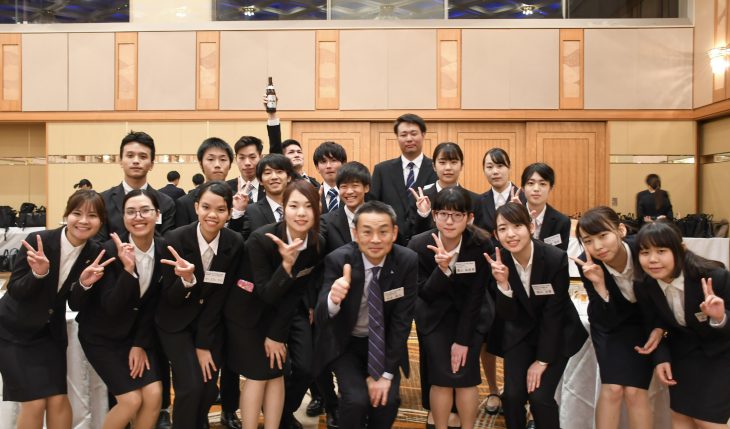 イメージ：あなぶきグループ合同内定式