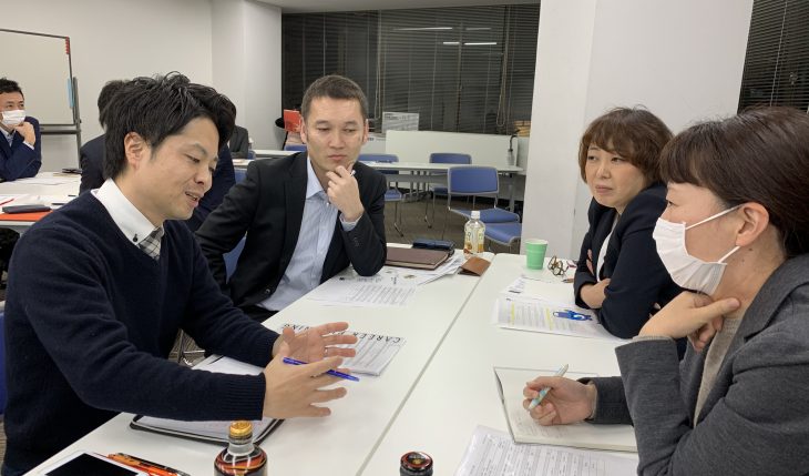 イメージ：新任施設長集合！！（新任施設長研修　1日目）