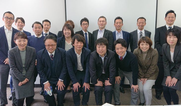 イメージ：新任施設長集合！！（新任施設長研修　2日目）