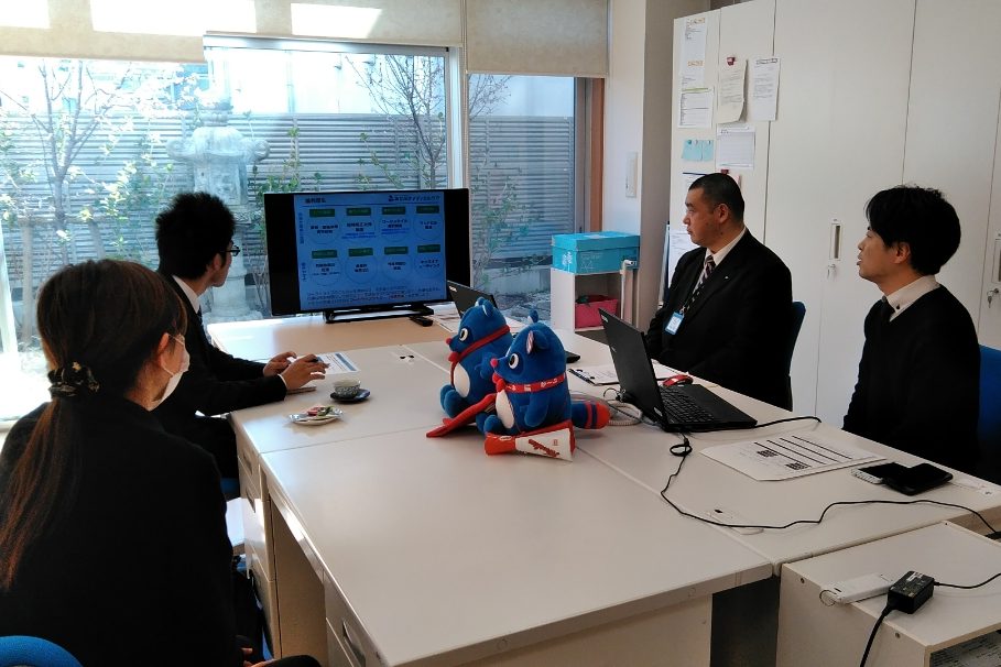 イメージ：新卒向け説明会開催