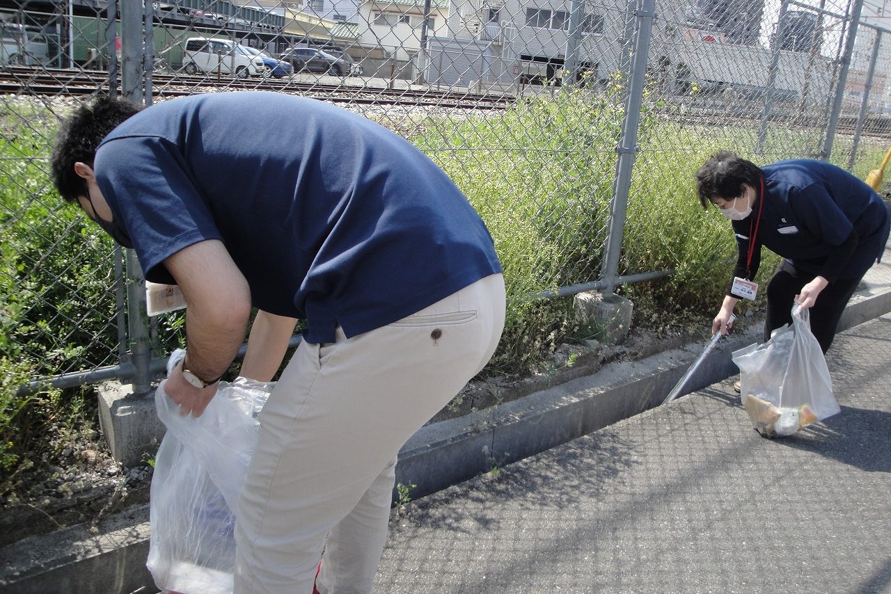 イメージ：町内清掃