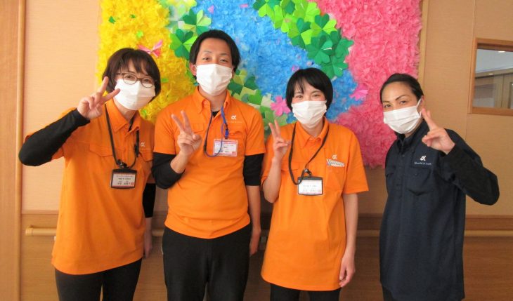 イメージ：地域の方に感謝