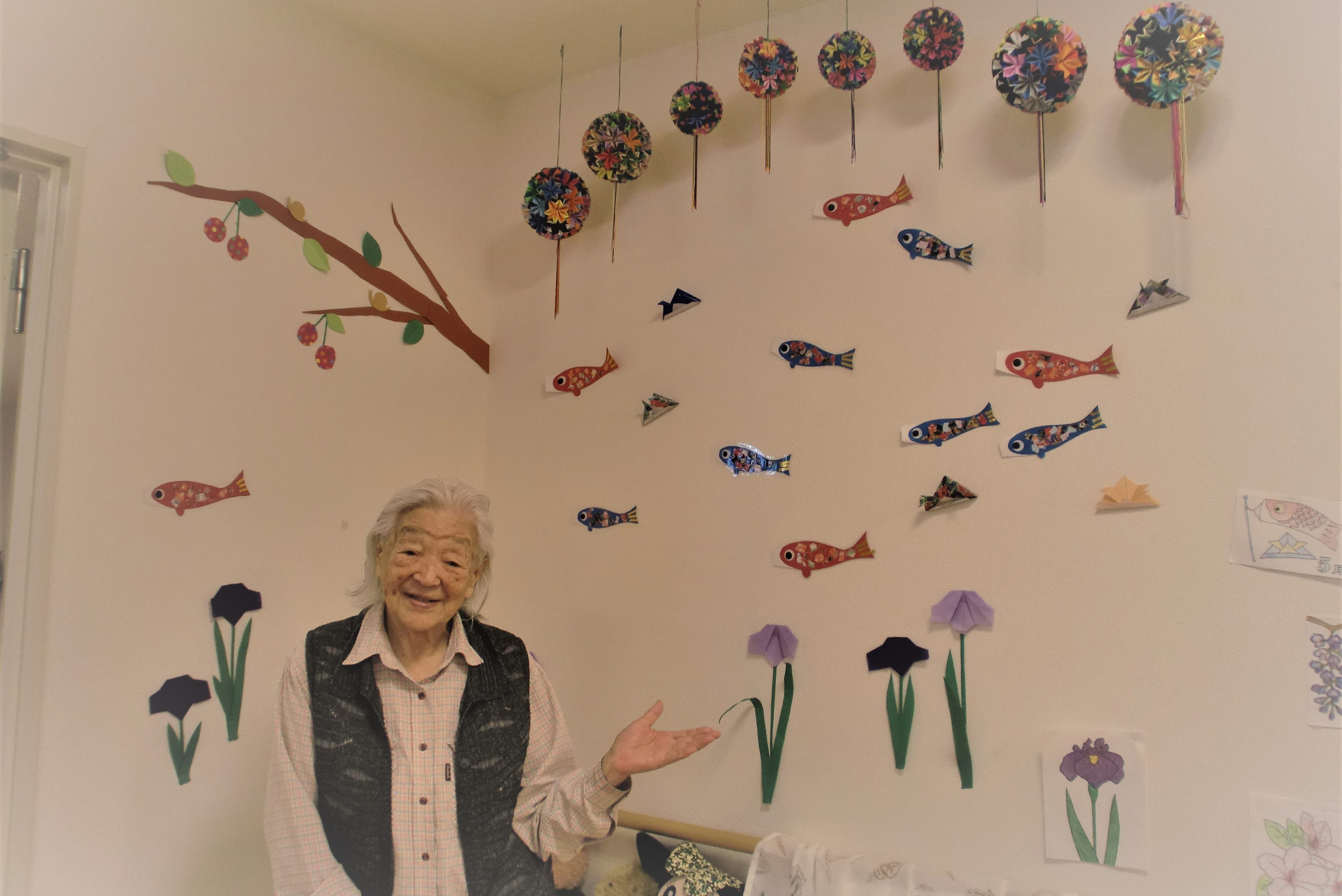 イメージ：デイの壁には