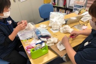 イメージ：手作りマスク