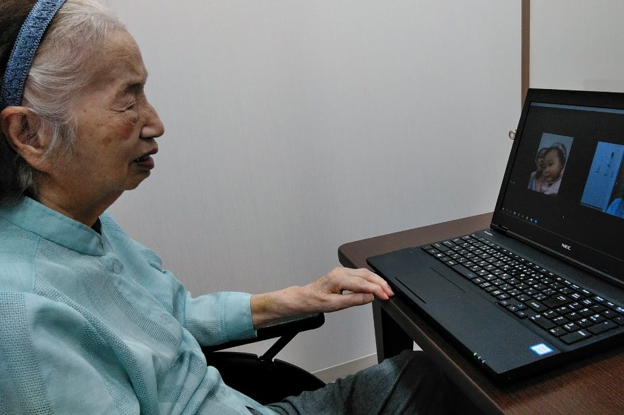 イメージ：オンライン面会
