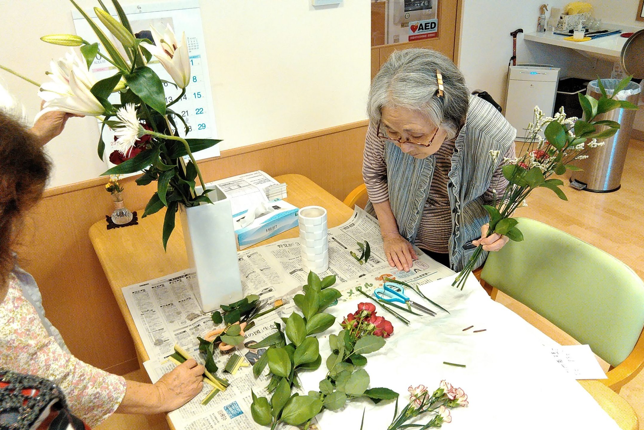 イメージ：玄関を明るく🌺
