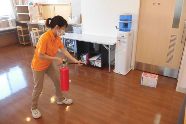 イメージ：消防訓練