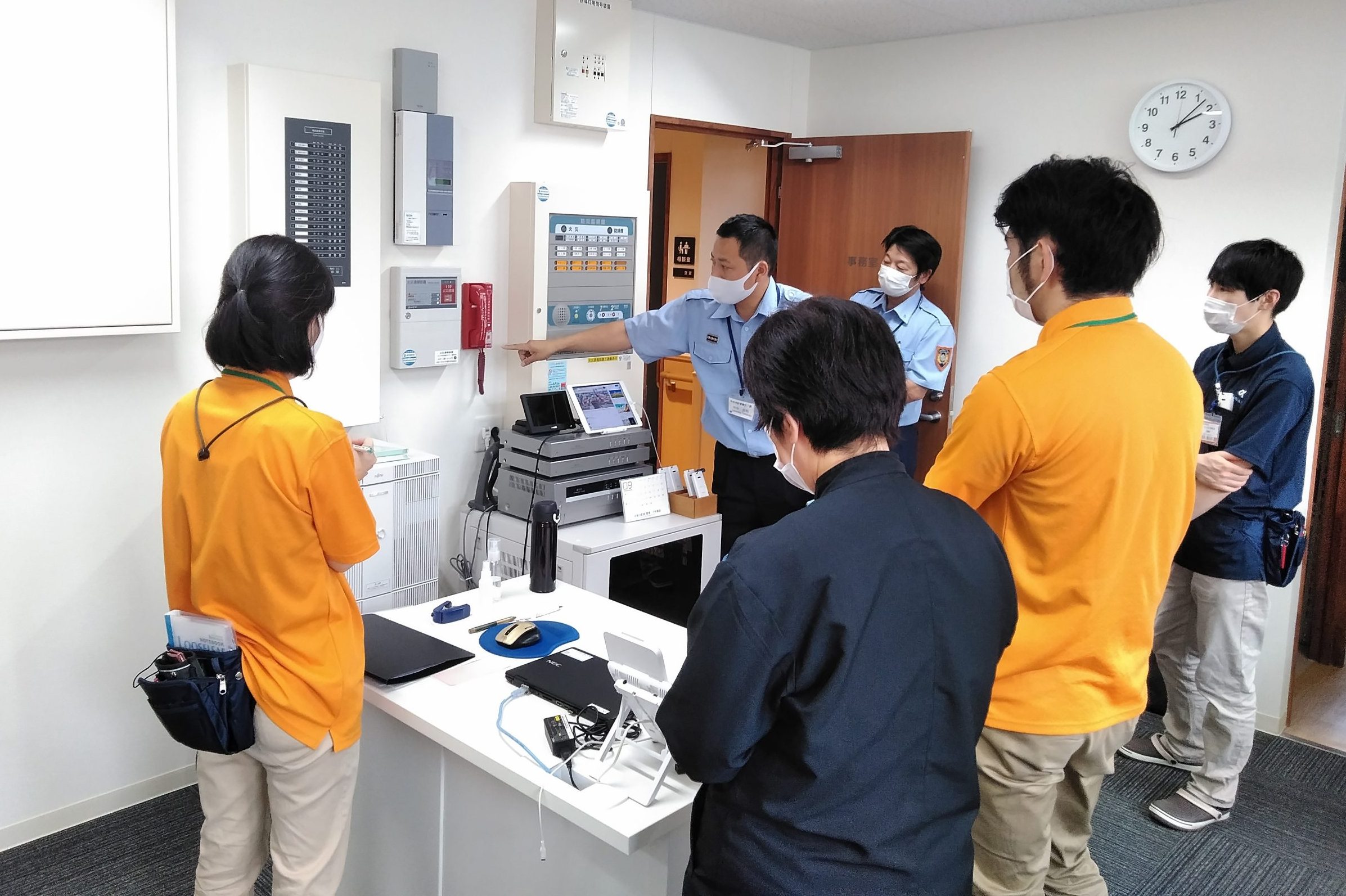 イメージ：初めての消防訓練