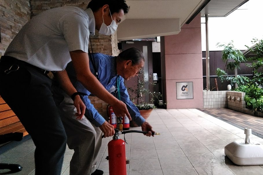 イメージ：消防訓練