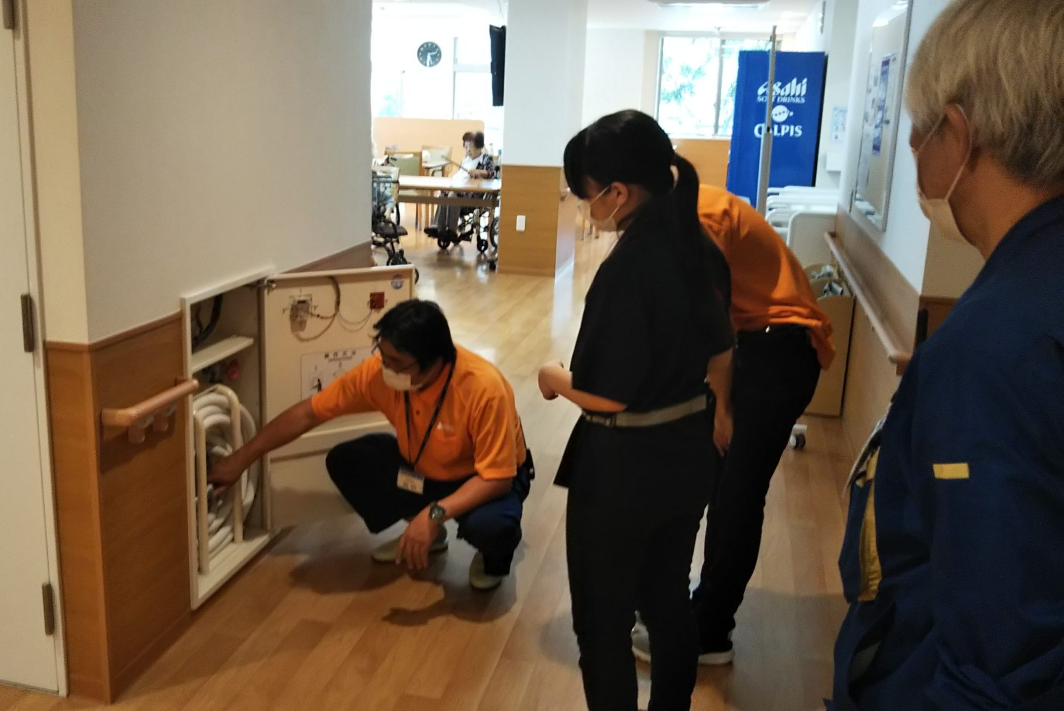 イメージ：消火訓練