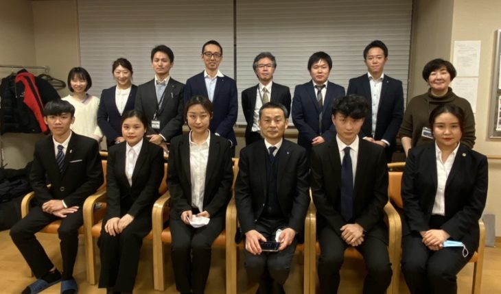 イメージ：（2020年10月生）留学生歓迎セレモニー