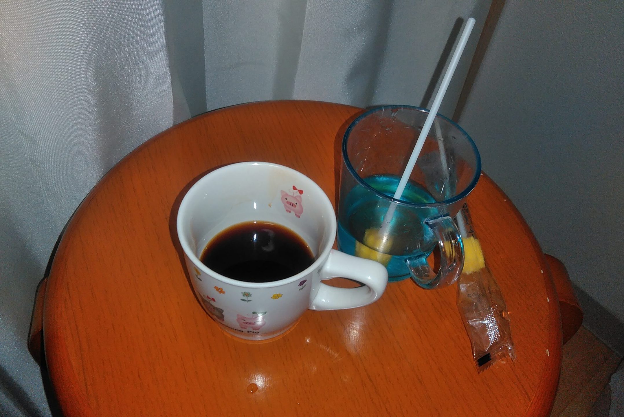 イメージ：大好きなコーヒーを使って口腔ケア