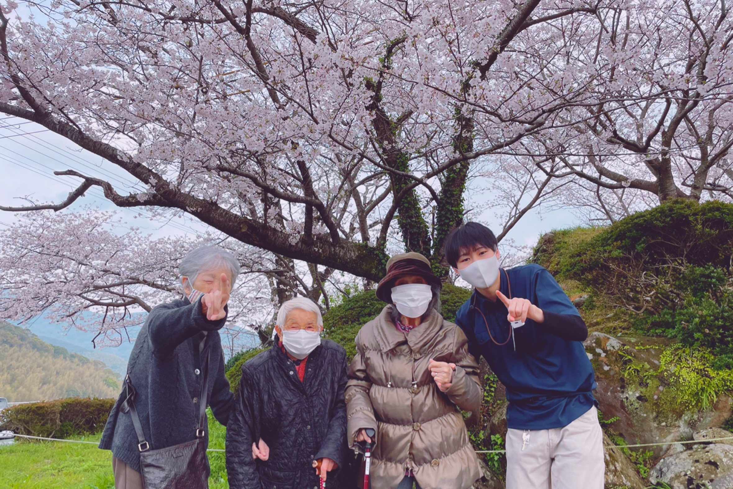 イメージ：立山公園へのお花見