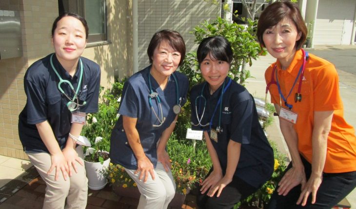 イメージ：訪問看護ステーションで大切にしていること