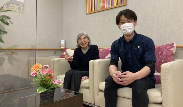 イメージ：家具をリユースし、エントランスを模様替え