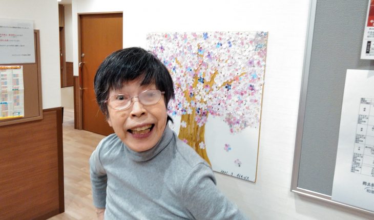 イメージ：デイサービスでの創作活動