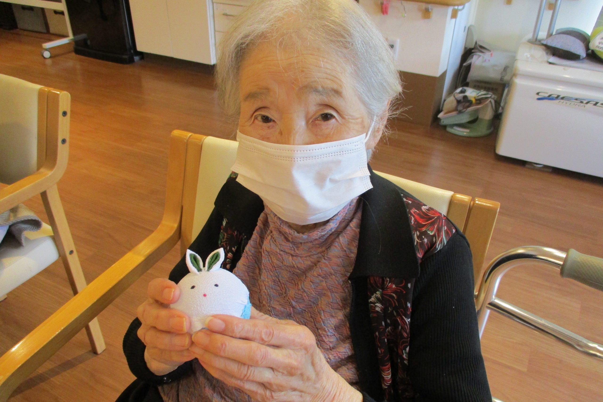 イメージ：かわいい五月人形を作成中