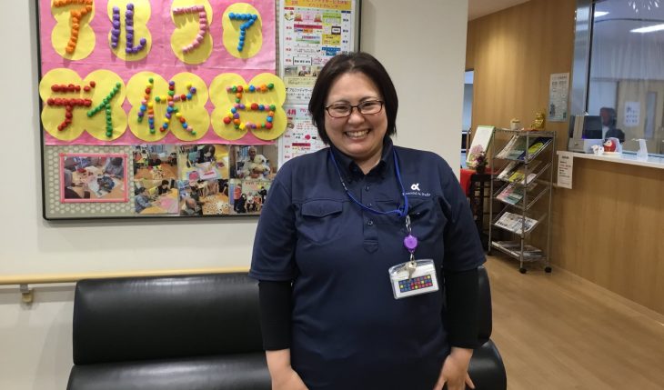 イメージ：人とのつながりを大切にしたかった私は今、デイサービスの管理者となりご利用者・スタッフの人生に笑顔で関わり続ける