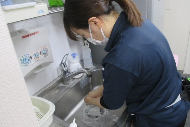 イメージ：感染予防研修（実技編）