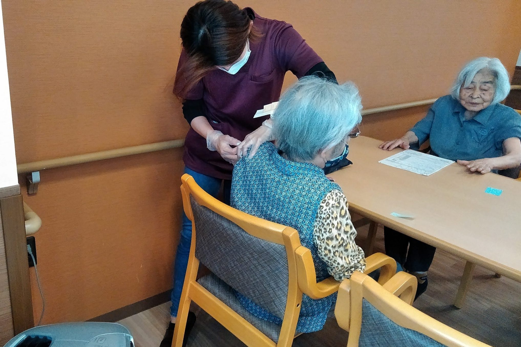 イメージ：コロナワクチン予防接種