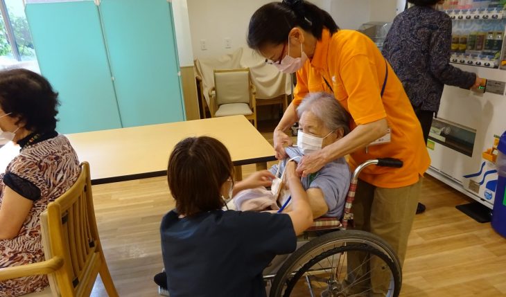 イメージ：コロナワクチン予防接種