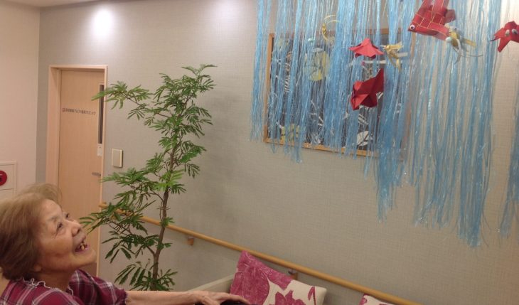 イメージ：エントランスを癒しの空間に