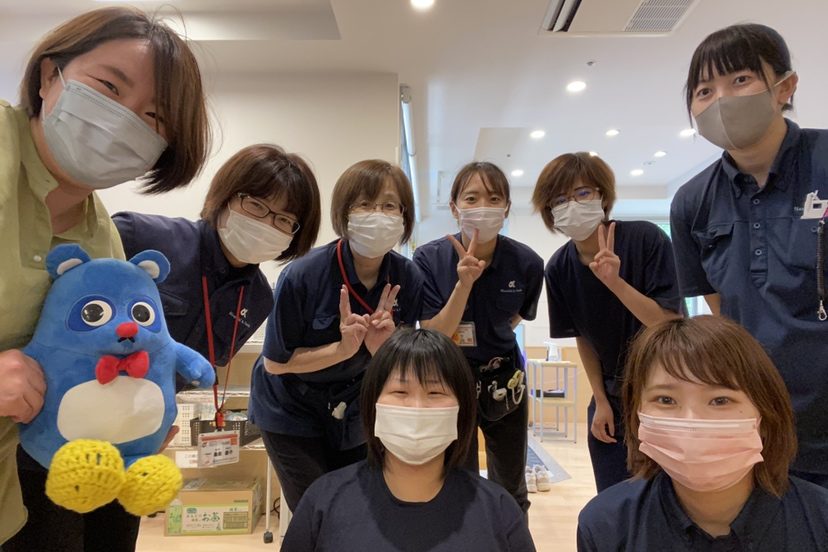 イメージ：アルファリビング岡山駅西を支えるスタッフたち