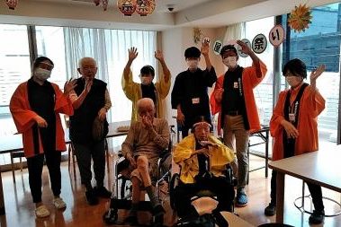 イメージ：非日常の大切さ　ミニミニ夏祭りを開催