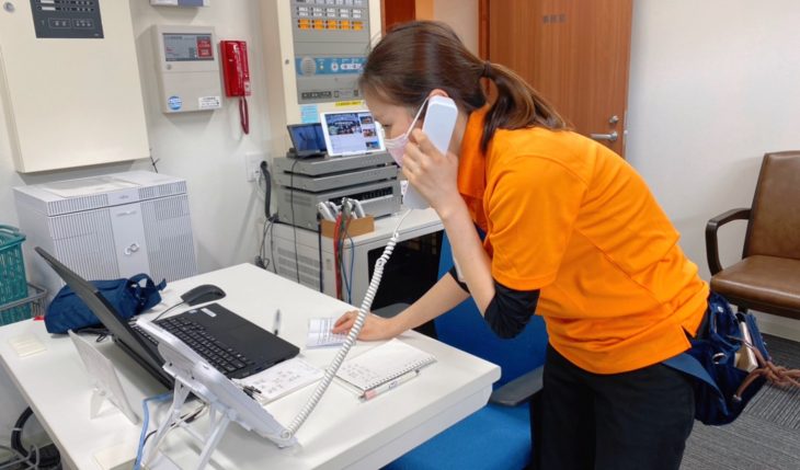 イメージ：どんな時にも冷静に！　災害時の消防・避難訓練