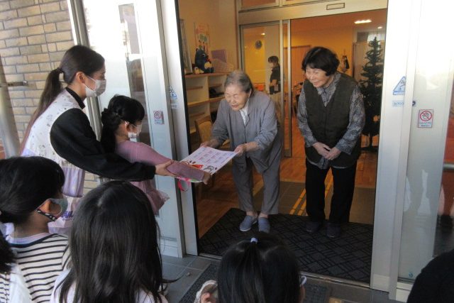 イメージ：園児からの贈り物