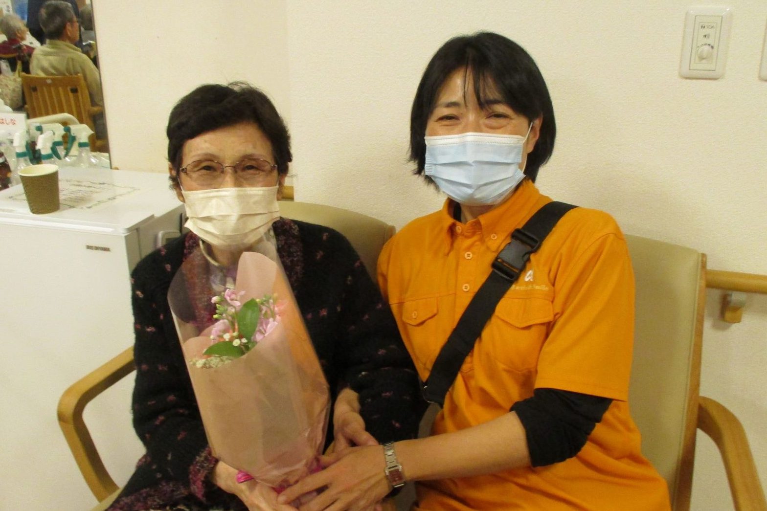 イメージ：入居してから初めての誕生日と日々の生活