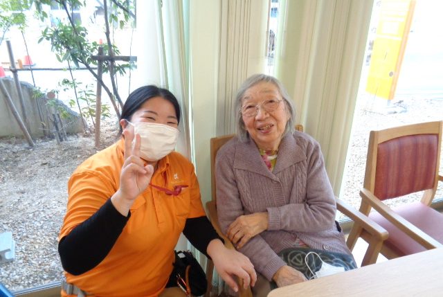 イメージ：ご入居者と過ごす時間