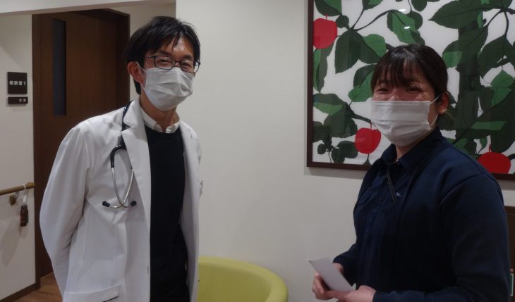 イメージ：往診医とのコミュニケーション