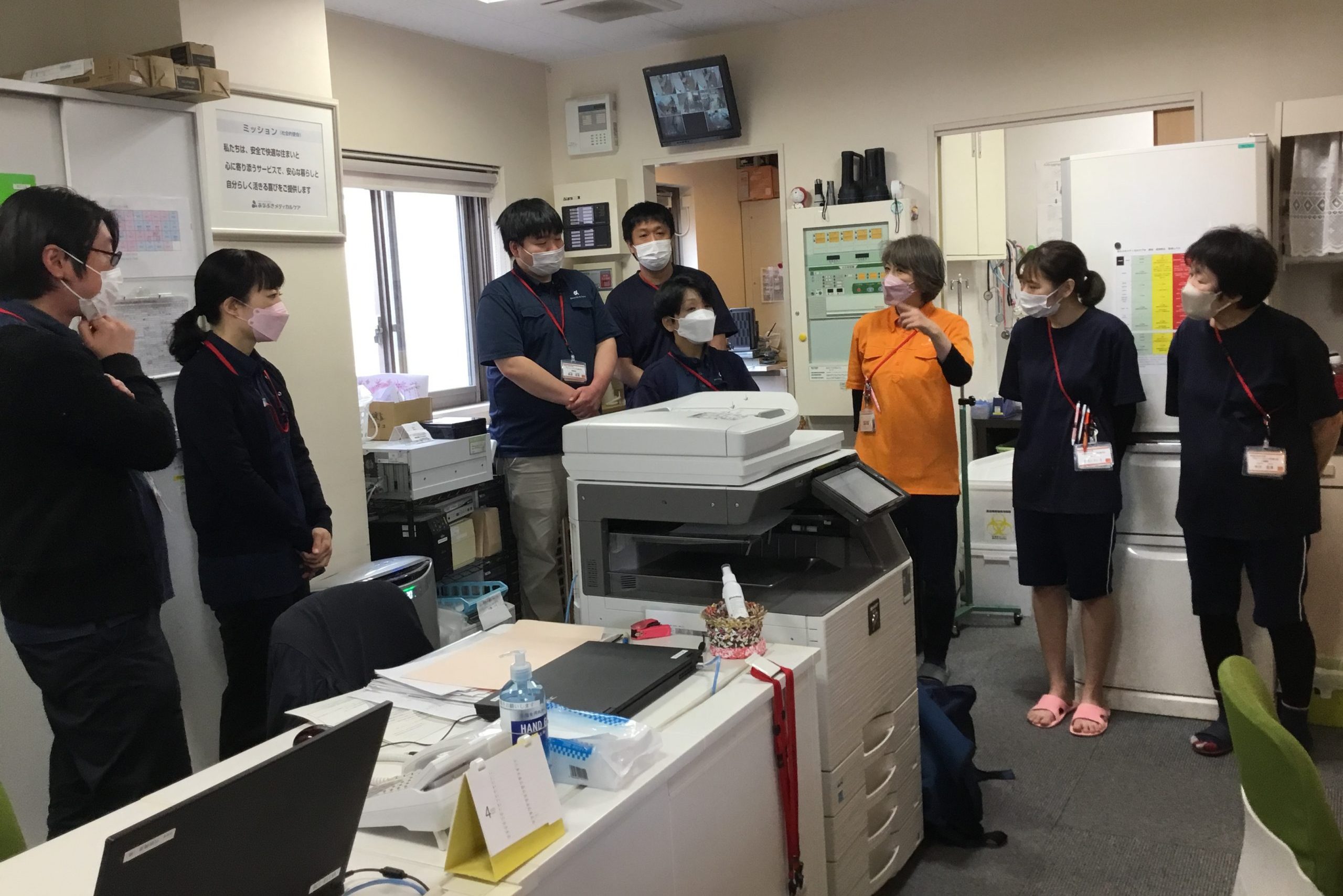 イメージ：入居者様の心に寄り添う為に