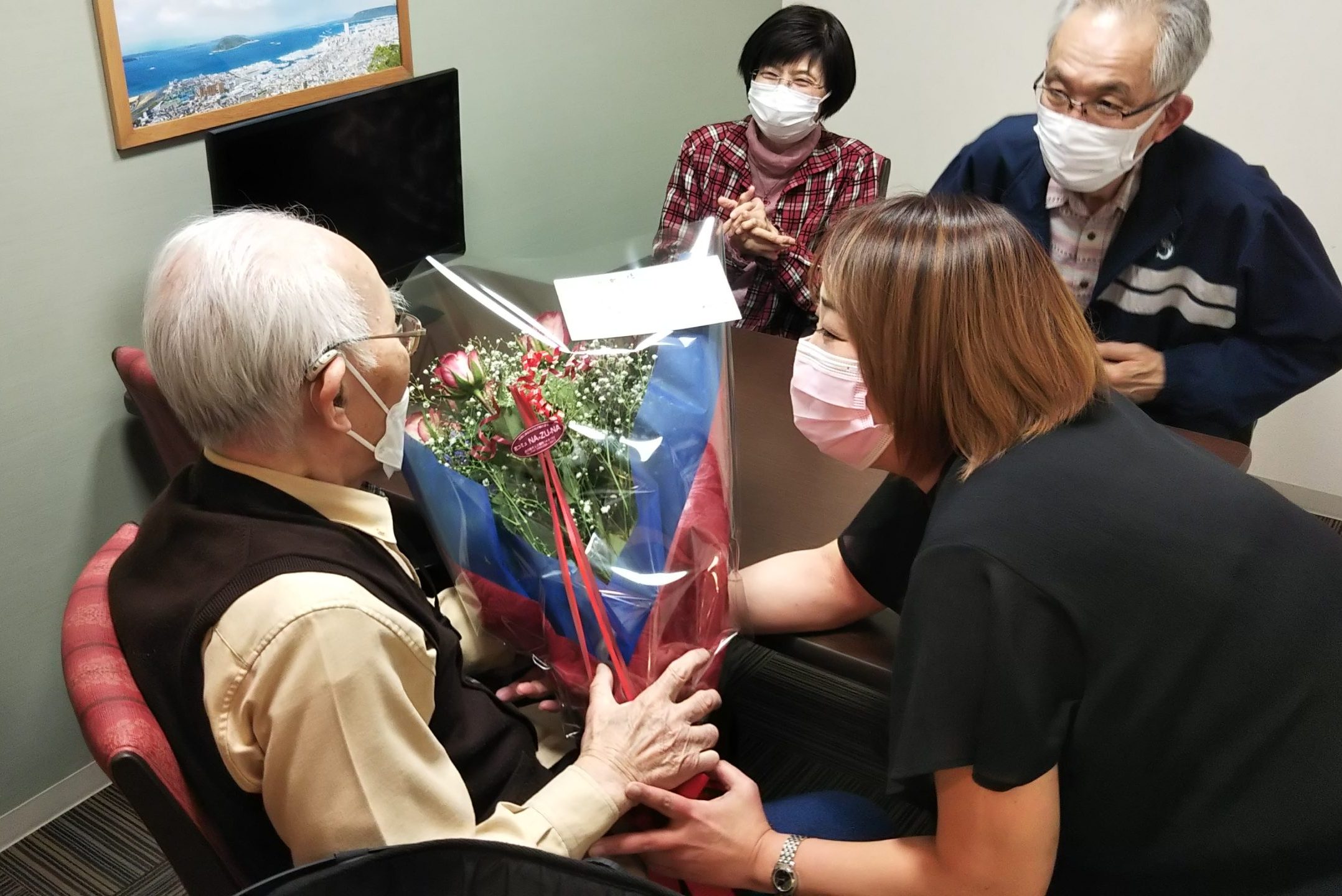 イメージ：祝　99歳お誕生日♪