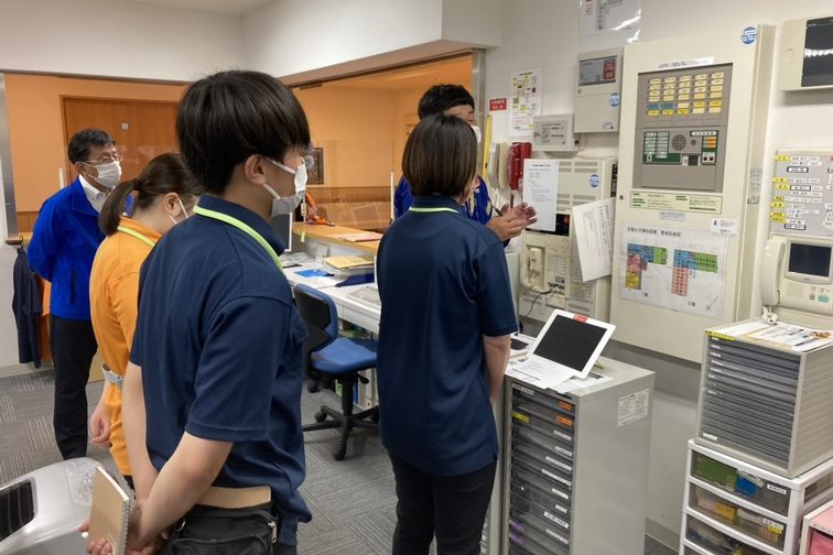 イメージ：消防避難訓練