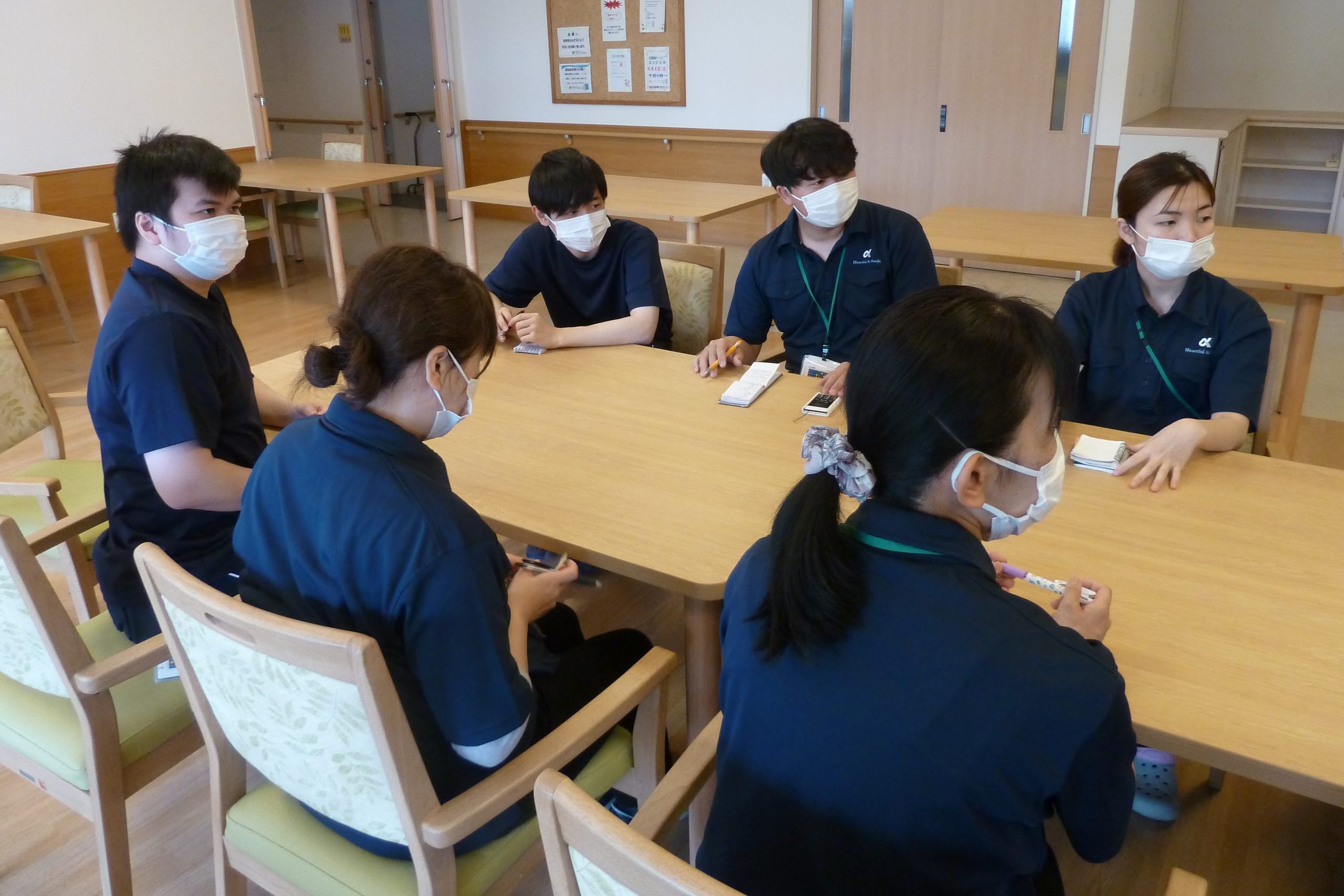 イメージ：新卒社員と一緒に成長