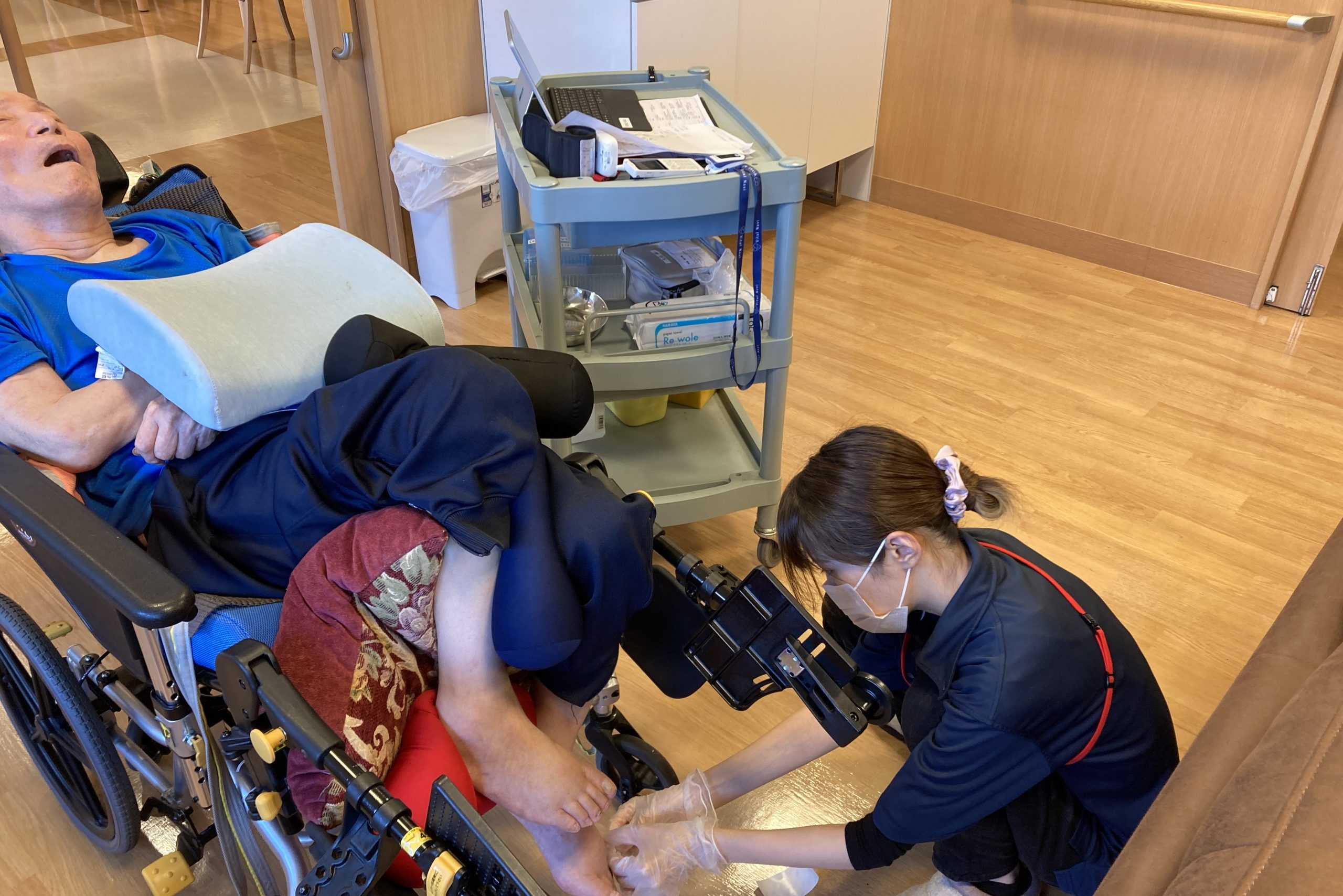 イメージ：24時間体制の訪問看護事業所