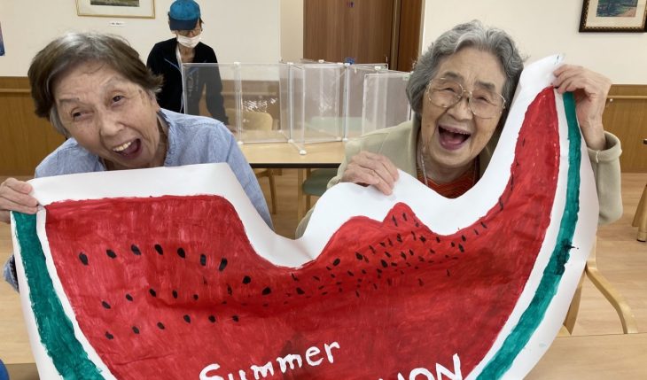 イメージ：暑い夏にも負けない笑顔を