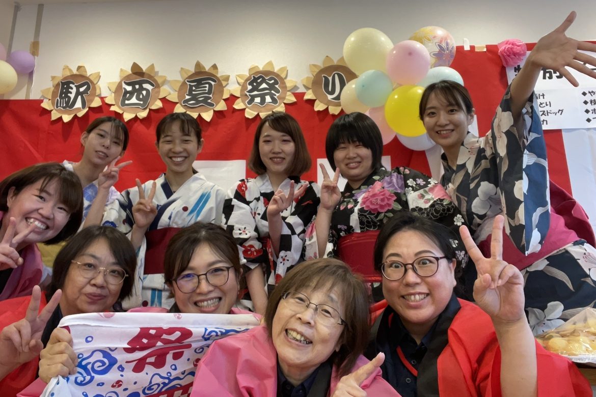 イメージ：アルファリビング岡山駅西の夏祭り