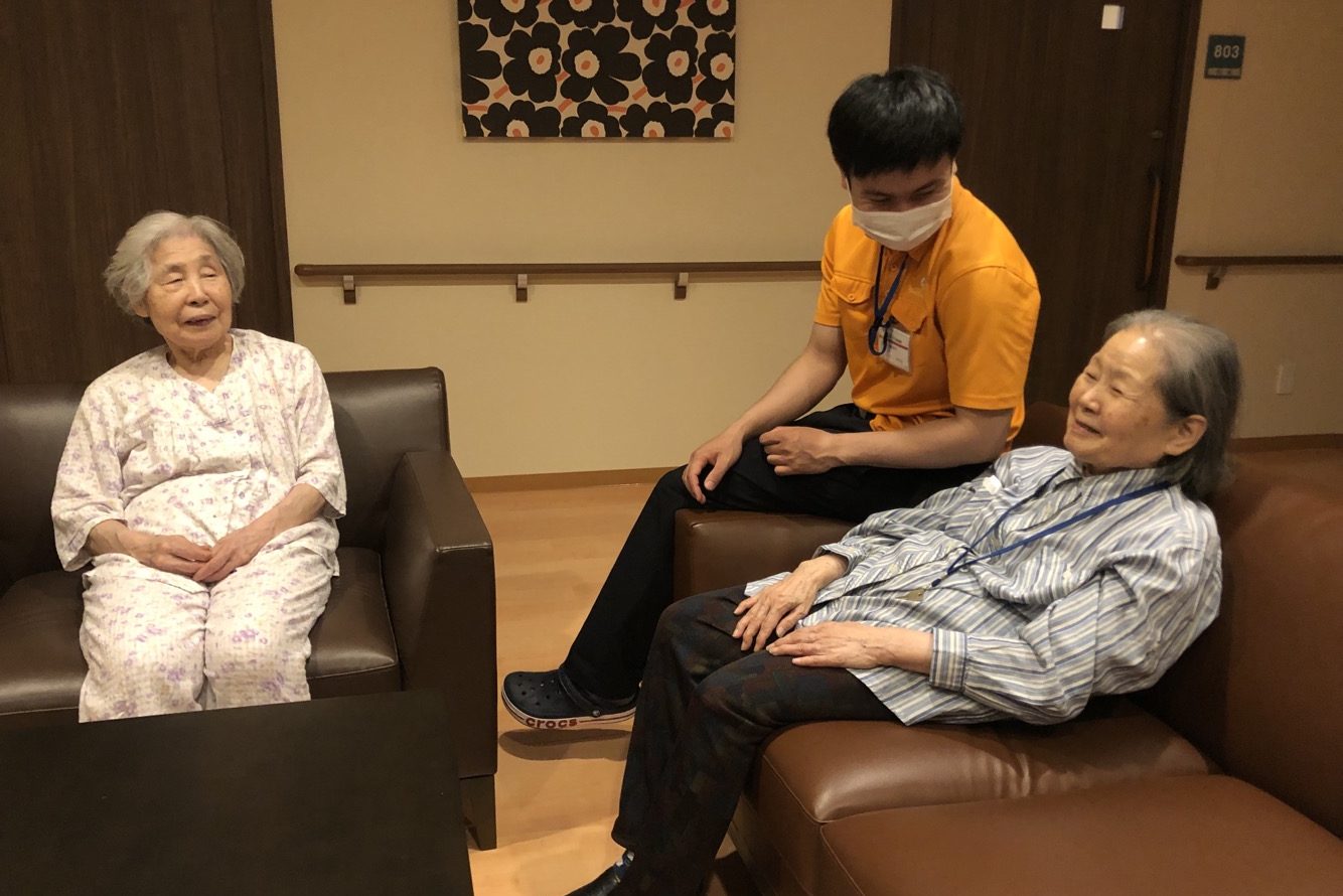 イメージ：「待つこと」も介護