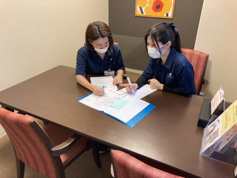 イメージ：余念なく感染予防対策