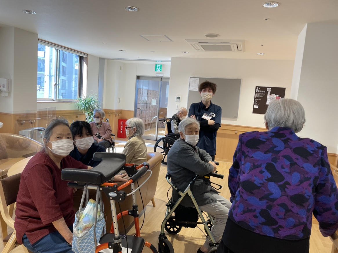 イメージ：お食事前のトークタイム