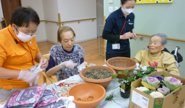 イメージ：玄関を華やかに