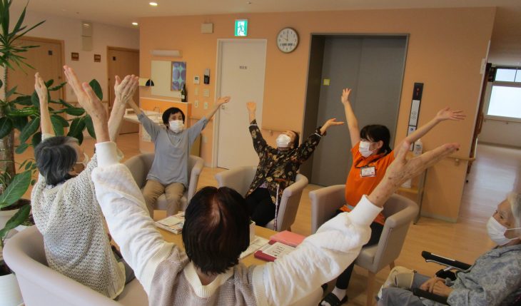 イメージ：ご入居者の暮らしを支えるためにリハビリスタッフが心がけていること