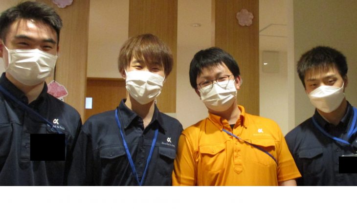 イメージ：新入社員３人！ようこそ関西へ