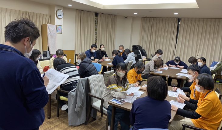 イメージ：エリアで一緒に考え学び成長する