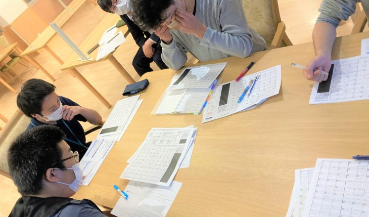 イメージ：マンダラチャートを使ったリーダー研修を実施しました