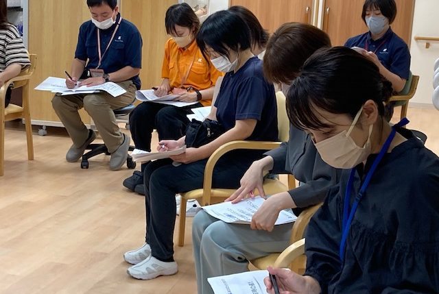 イメージ：非常災害時対応の研修