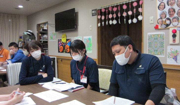 イメージ：岡山エリア研修～身体拘束・虐待防止委員会～